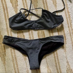 Black & Silver Bikini 🖤